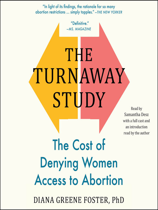 Title details for The Turnaway Study by Diana Greene Foster - Wait list